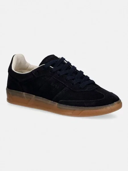 BOSS sneakers din piele intoarsă Brenta negru