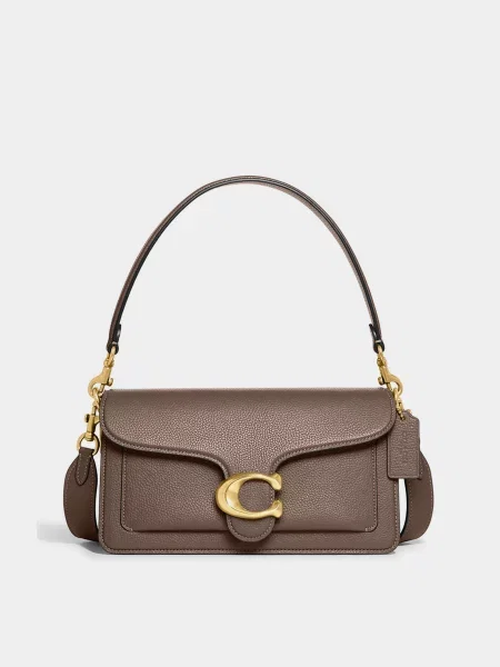 Coach Сумка Темно-сірий Шкіра сіра