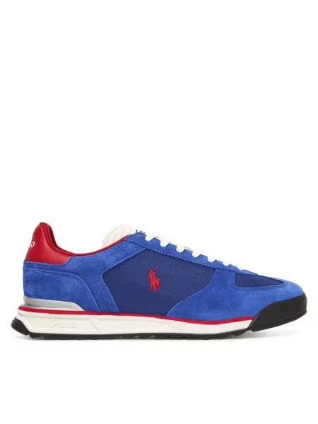 Sneakersy Polo Ralph Lauren zamszowe niebieskie