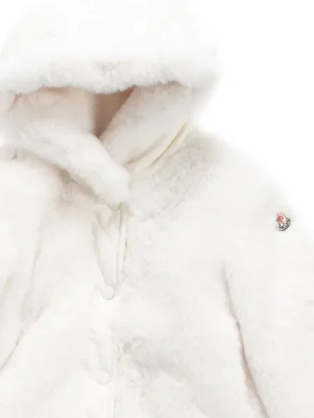 Kurtka dziecięca Moncler Enfant biała
