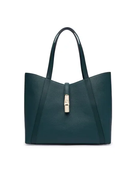 Furla Geantă Goccia L CN închis verde