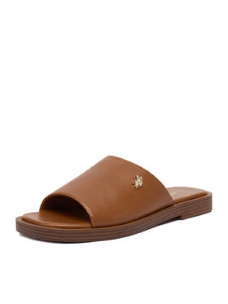 Šľapky U.S. Polo Assn. hnedá