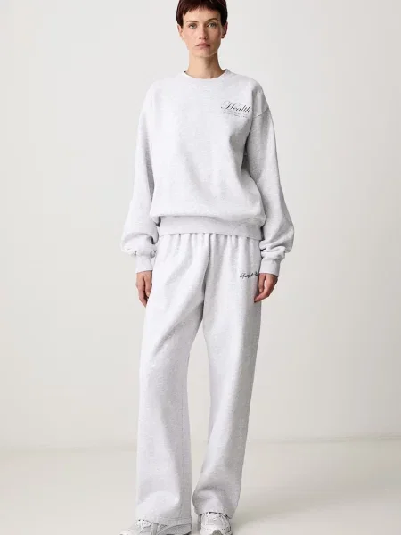 Sporty & Rich Signature Logo pantaloni de trening din pentru femei