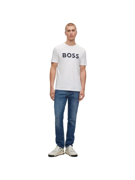 Polo Boss alb