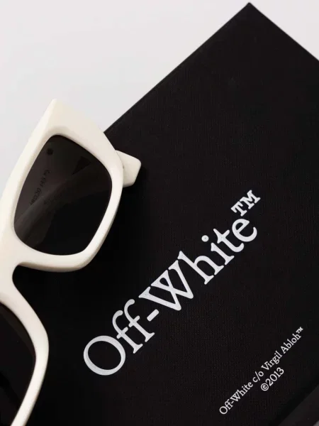 Sluneční brýle Off-White bílá