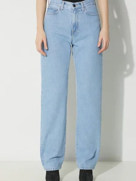 Carhartt WIP jeans Noxon Pant femei medium waist