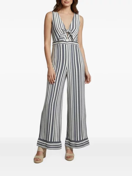 Salopetă Alice + Olivia din jacard albastru