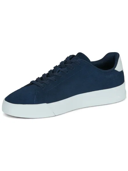 Pantofi Tommy Hilfiger din piele de căprioară albastru