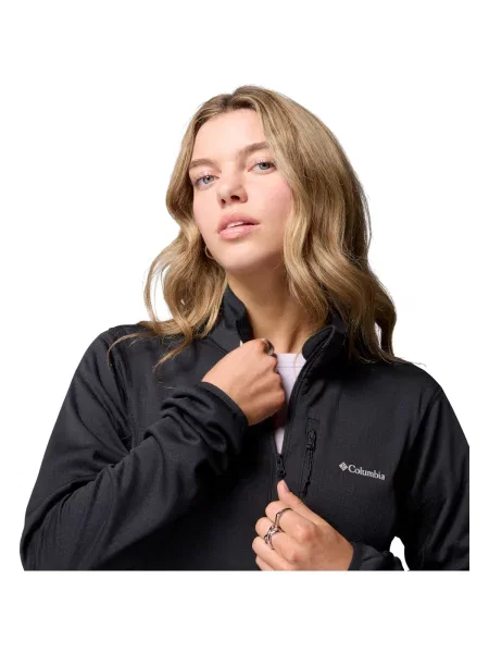 Columbia Outdoorová mikina Essential Hike čierna