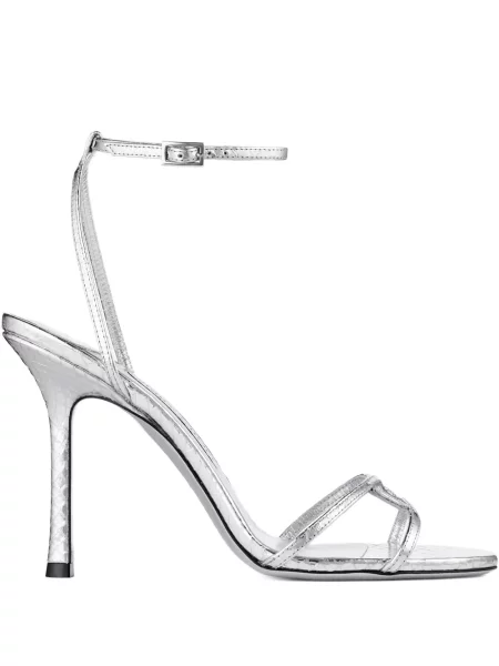 Sandale Jimmy Choo argintiu