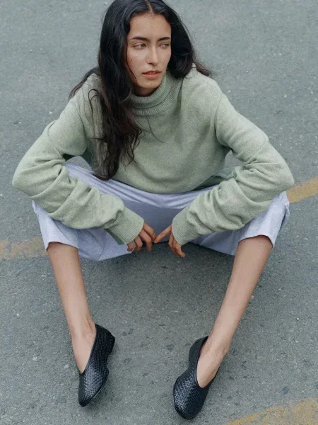 Vagabond Shoemakers балеринки от кожа ALEYA черно