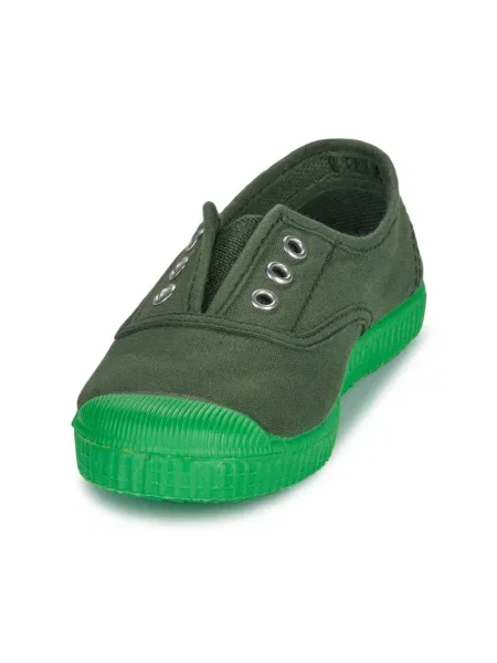 Pantofi copii Citrouille Et Compagnie verde
