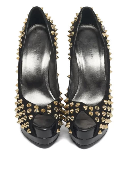 Lodičky Philipp Plein se cvočky černé