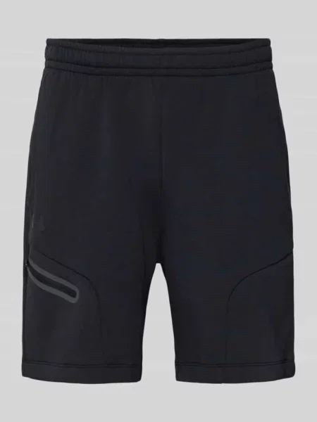 Spodenki treningowe Under Armour Unstoppable Fleece black/black czarne