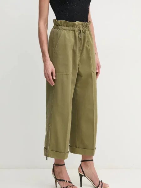 Pinko pantaloni de verde