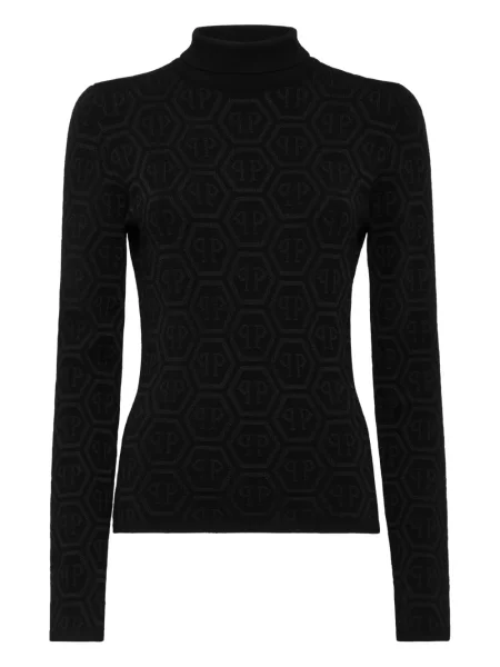Heláncă Philipp Plein cu autograf negru