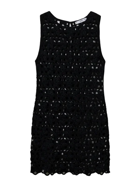 MANGO Rochie tricotat Honolulu' negru