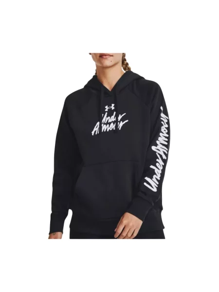 Bluza z kapturem Under Armour polarowa czarna