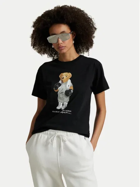 T-Shirt Polo Ralph Lauren μαύρο