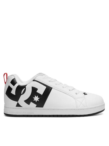 Sneakers DC Shoes COURT GRAFFIK SQ alb