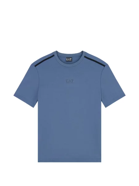 Tricou Ea7 Emporio Armani cu imagine albastru