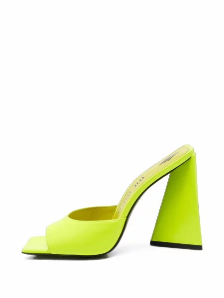 Sandale The Attico evazate galben