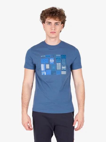 Футболка Sergio Tacchini синяя