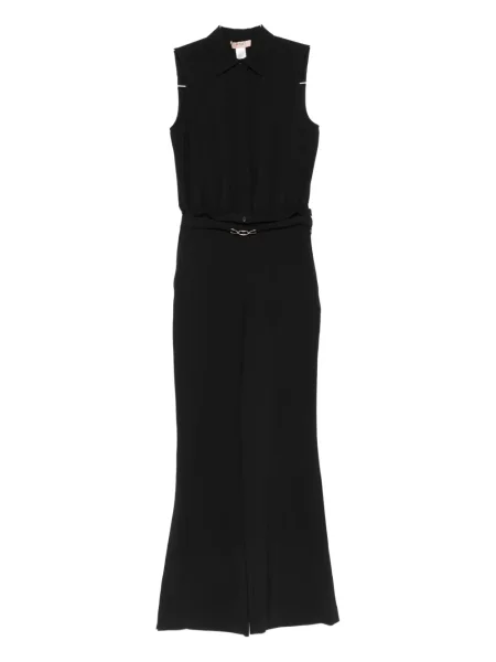 Salopetă Twinset fără mâneci negru