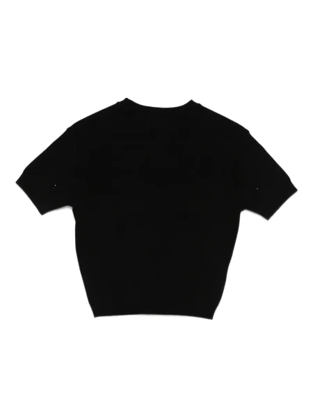 Dětské top Elisabetta Franchi černý