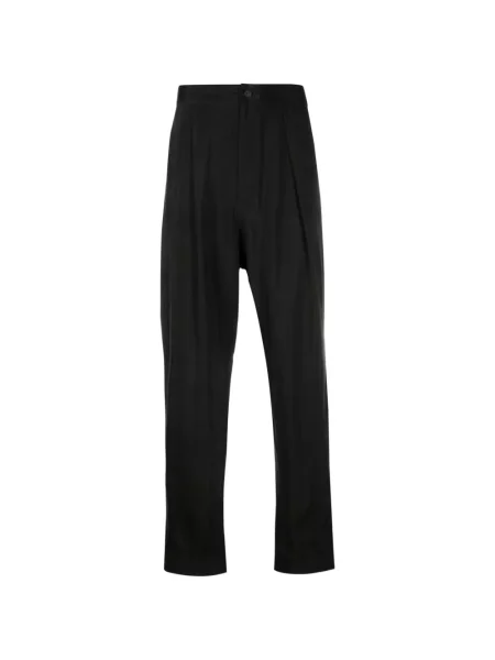 Pantaloni Tessitura Body Couture conici negru