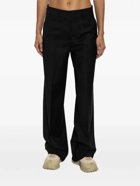 Pantaloni Moncler cu autograf negru