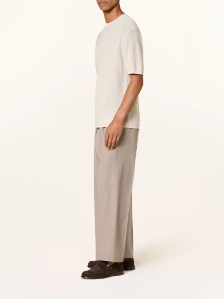 Drykorn Kalhoty Leek Wide Fit černošedá