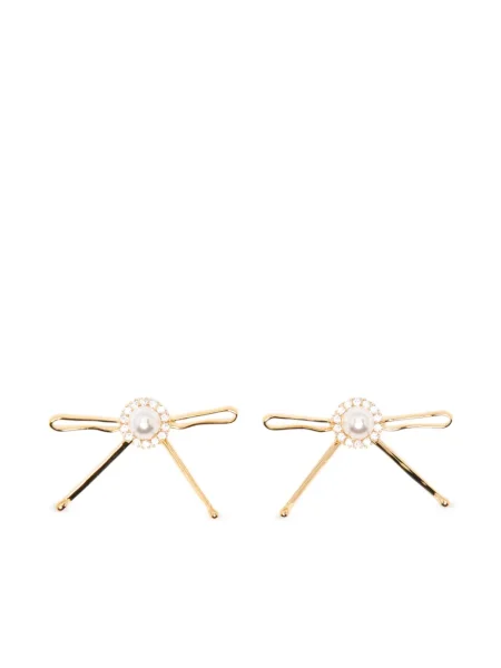 Обеци Shushu/tong златисто