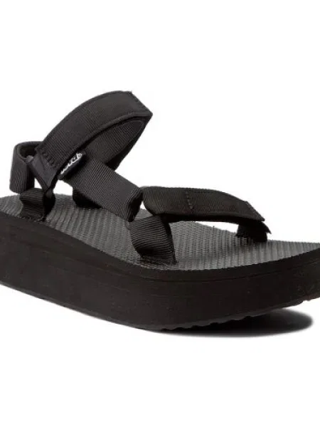 Szandál TEVA Flatform Universal Black fekete
