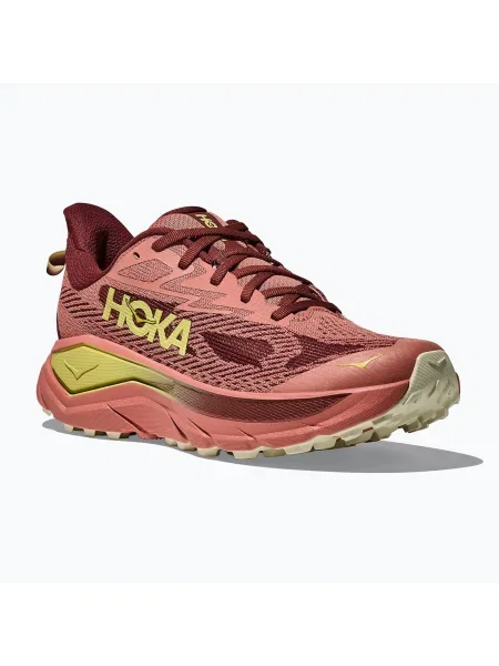 Дамски маратонки за бягане HOKA Challenger 8 blush/dark cedar розово