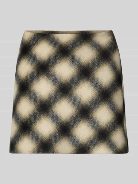 Spódnica mini z dodatkiem wełny Liu Jo White biała