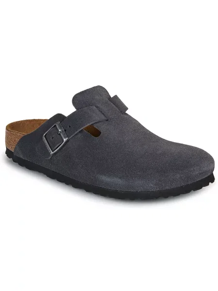 Natikači iz semiša Birkenstock Boston siva