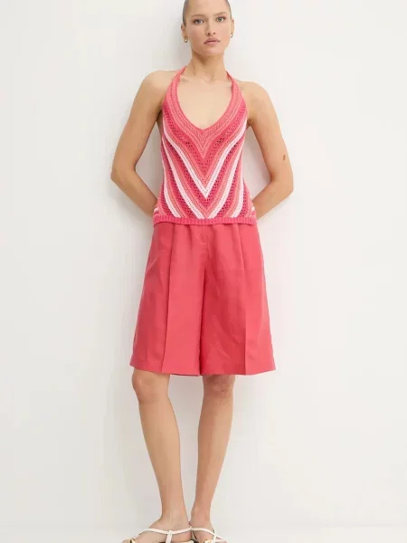 Топ United Colors of Benetton рожевий