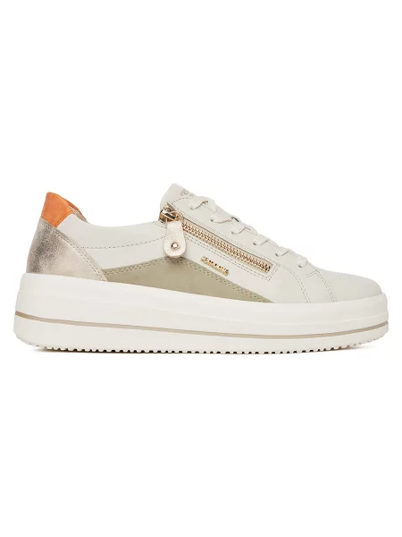 Sneakersy Remonte beżowe