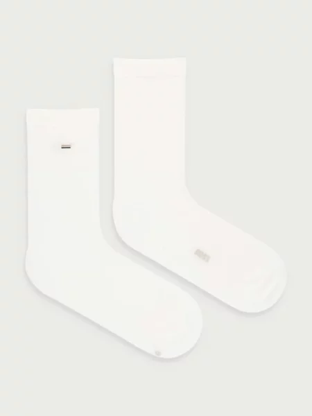 BOSS čarape za žene s vunom 2P RS Wool bež