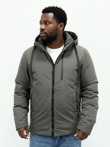 Пуховик Sun's House зелений