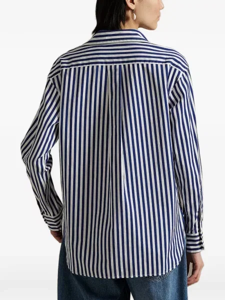 Tricou polo Polo Ralph Lauren cu autograf cu decolteu în V roșu