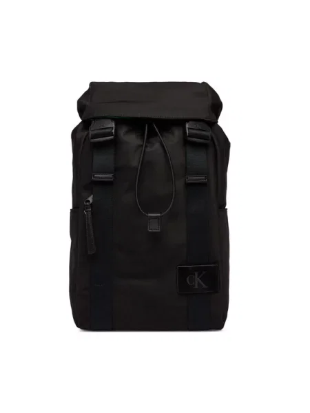 Calvin Klein Σακίδιο Canvas Mix Backpack μαύρο