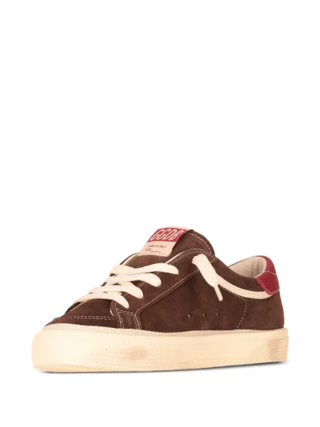 Sneakersy dziecięce Golden Goose May brązowe