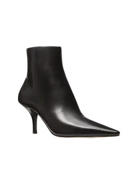 Buty do kostki Michael Kors skórzane czarne