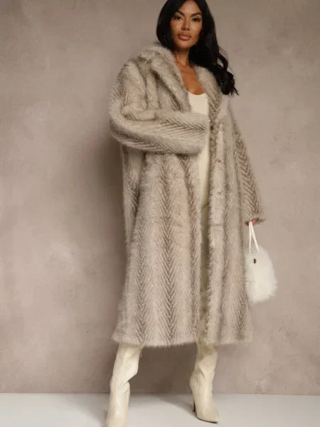 Palton Cataris deschis bej