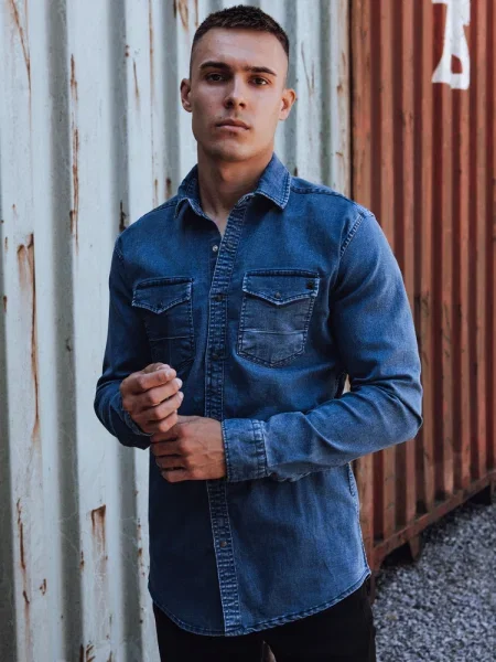 Srajca Dstreet modra