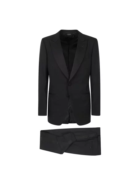 Garnitur Tom Ford wełniany czarny