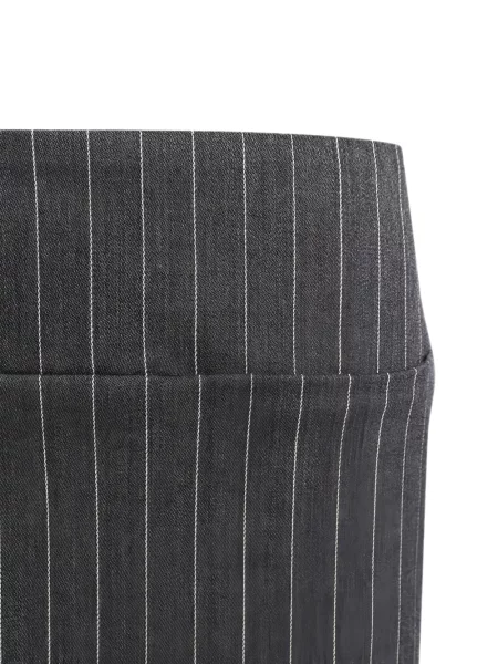 Fusta mini Dondup cu dungi gri