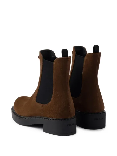 Botine chelsea Prada maro